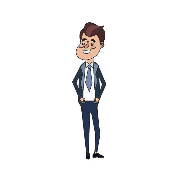 发型优雅的新郎图片下载