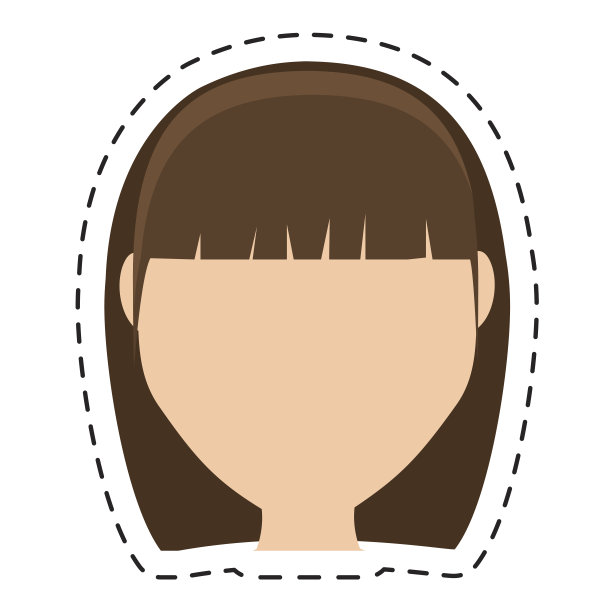 女人卡通图标图片下载