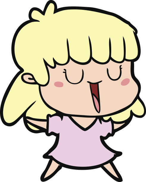 卡通的女人图片下载