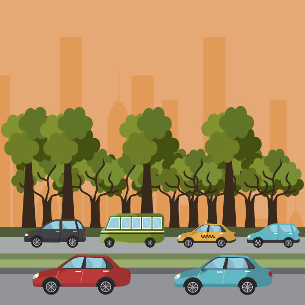 城市交通设计图片下载