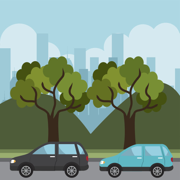 城市交通设计图片下载