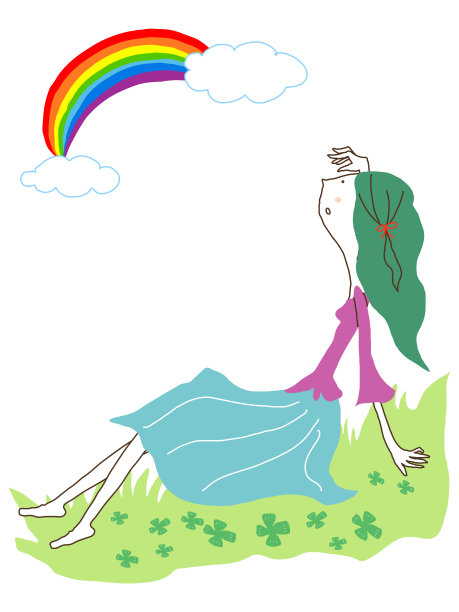 我看见彩虹的一天图片下载