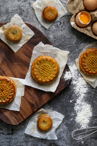 中国传统节日中秋月饼图片下载