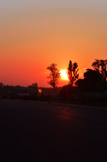 日落的自然背景图片下载