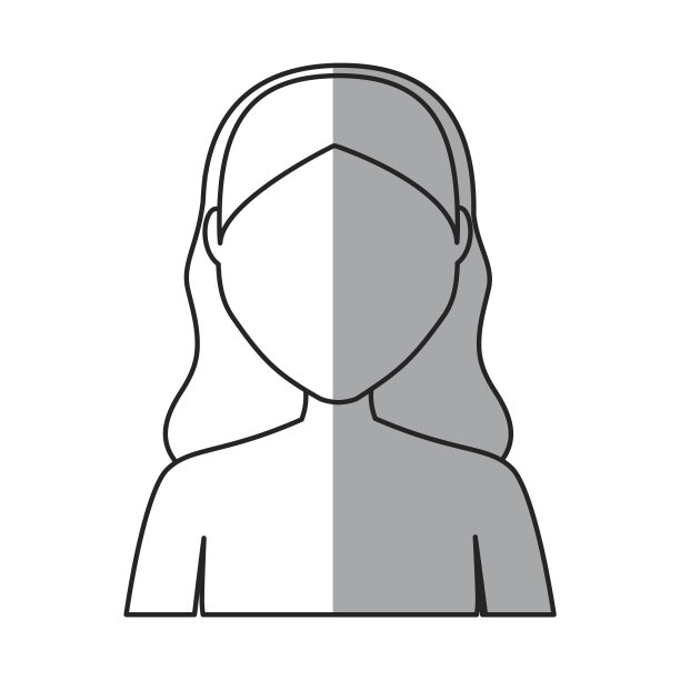 女人卡通图标图片下载