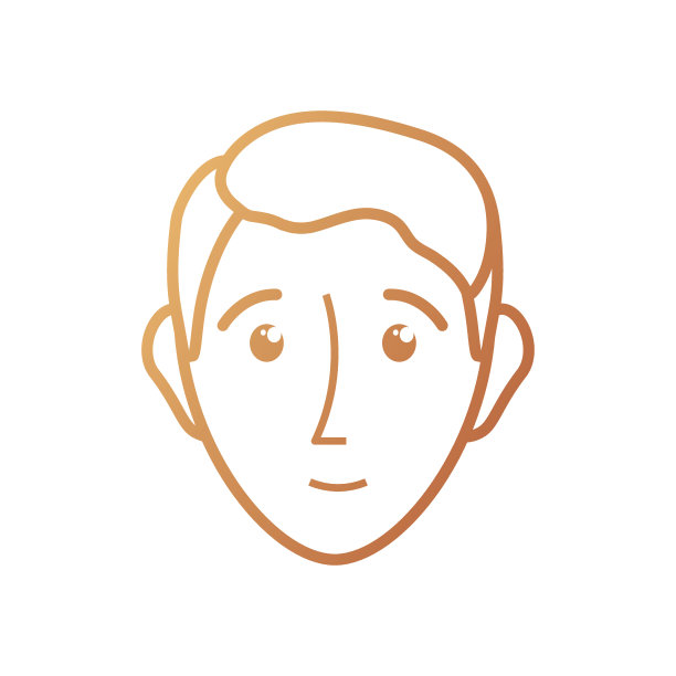 人脸矢量图图片下载