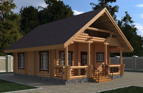 建筑照片逼真渲染3D插图图片下载