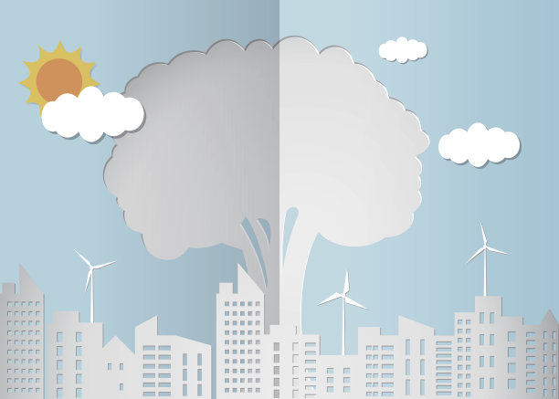 绿色城市图片下载