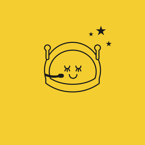 宇航员和星星图片下载