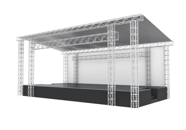 室外音乐会舞台隔离素材图片