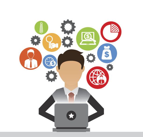 商人概念设计图片下载