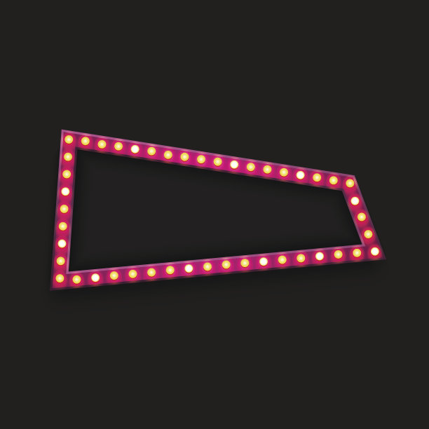 向量现代复古广告牌背景图片下载