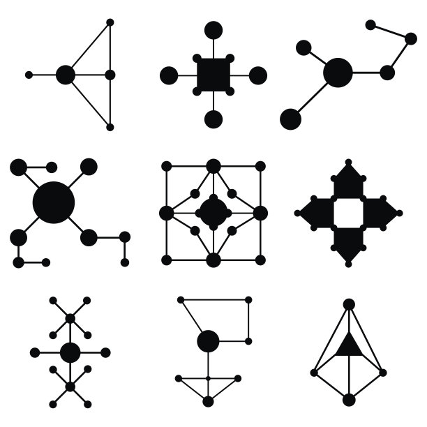 分子图标集图片下载