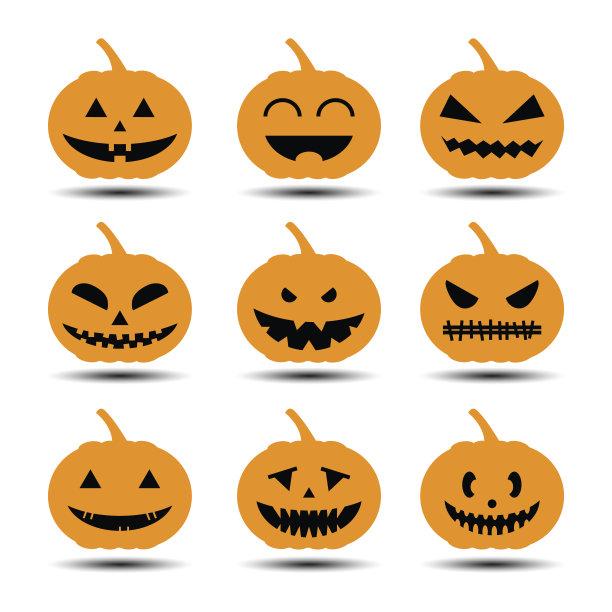 万圣节矢量图素材ID：309484650