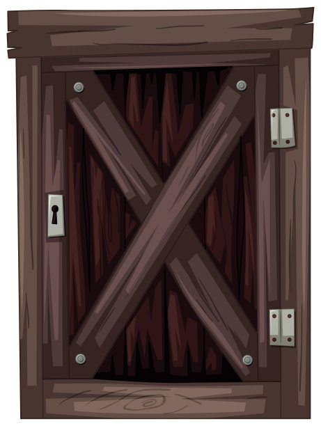 老式木门图片下载