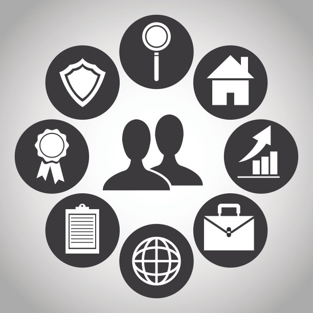 人数字银行交易金融。银行象形图图像图片下载