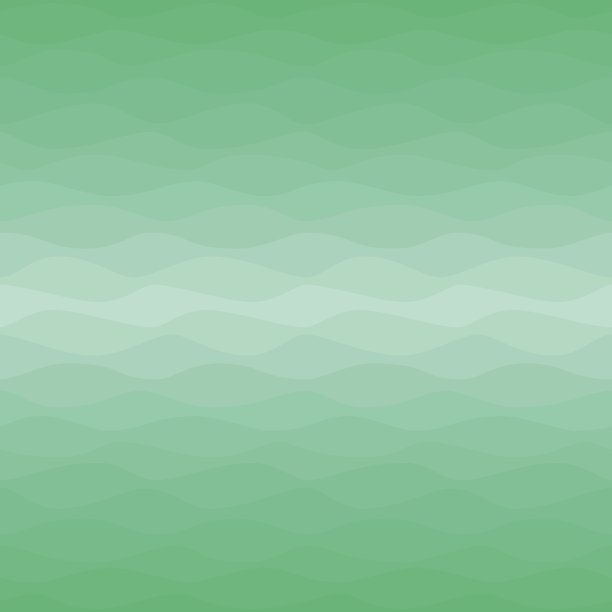 渐变的波浪绿色背景素材图片
