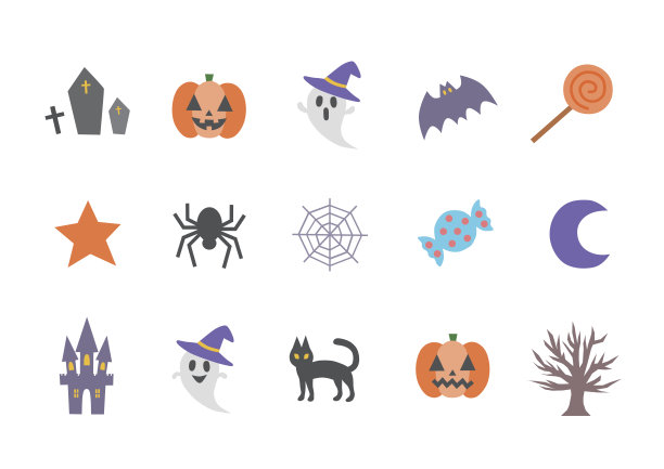 万圣节矢量图素材ID：309511788