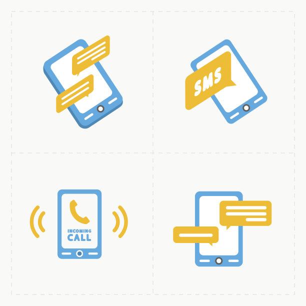 矢量智能手机图标上的白色图片下载