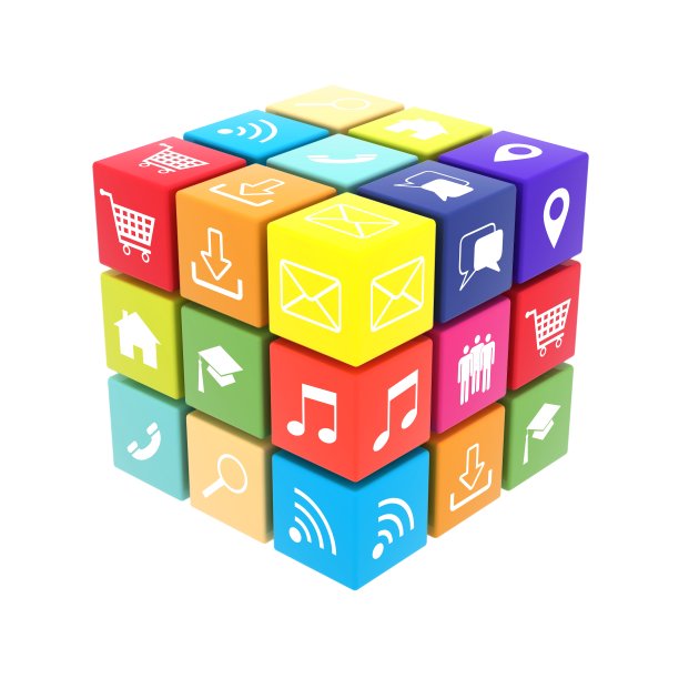 社交媒体图标图片下载