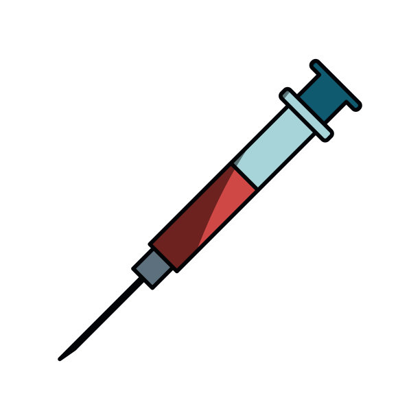 医疗注射器孤立图片下载