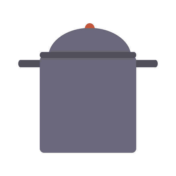 烹饪锅矢量插图图片下载