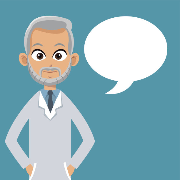 医生专业气泡演讲图片下载