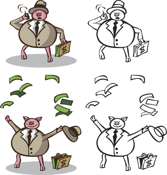 富商猪图片下载