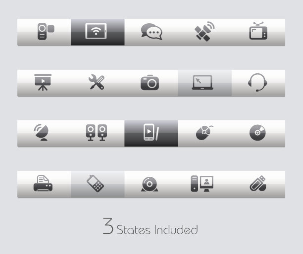 通讯图标设置//经典工具栏图片下载