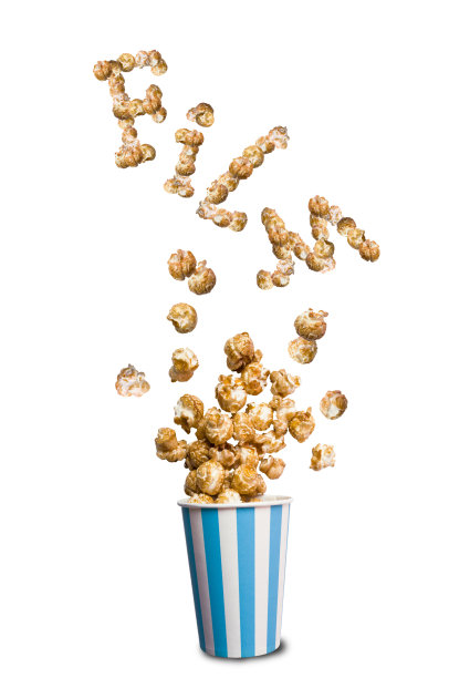 焦糖味的爆米花图片下载