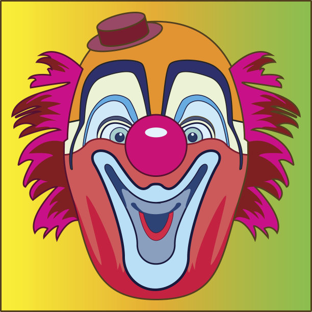 小丑面具图片下载