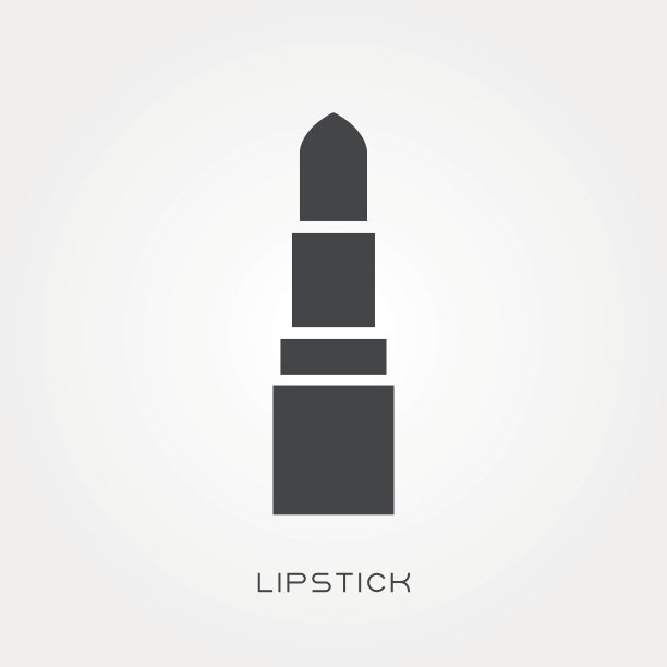 轮廓图标口红图片下载