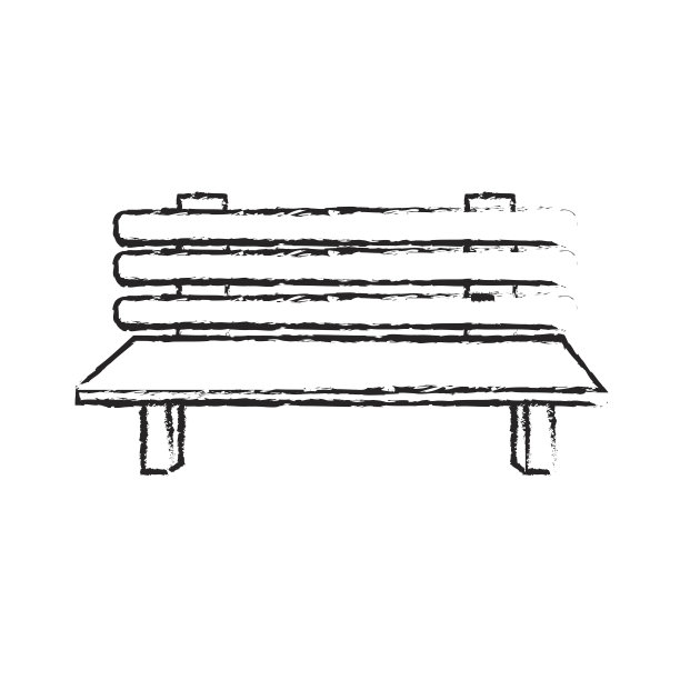 图舒适的椅子放松对象图标图片下载