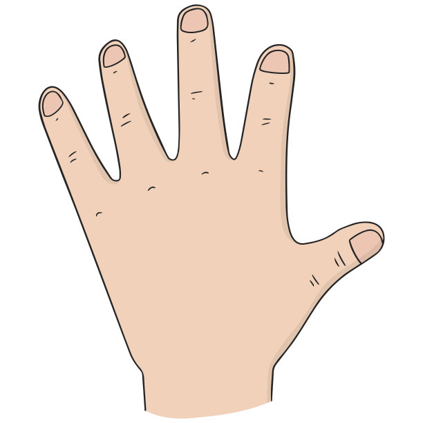 卡通手图片下载