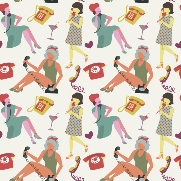 用手机无缝模式的无脸女人图片下载