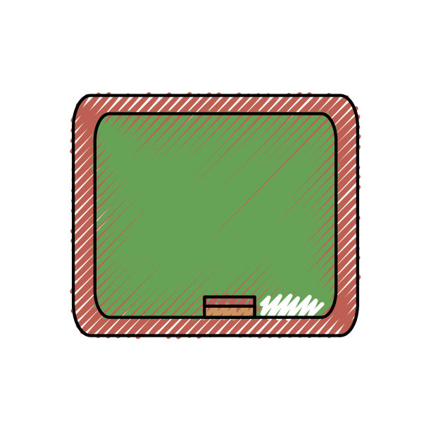 卡通可爱的黑板图片下载