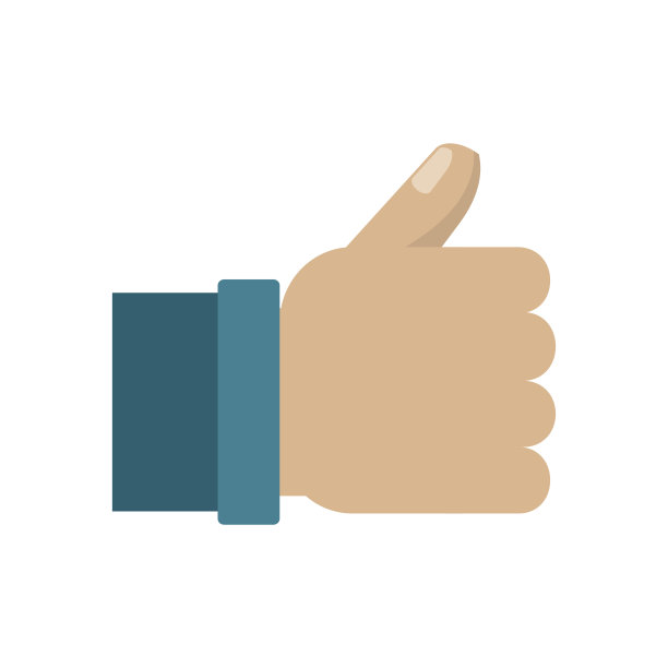 手的大拇指向上像符号图片下载