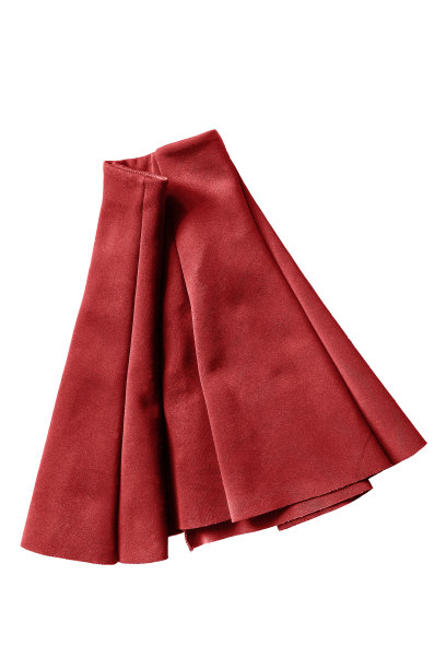 折叠裙孤立图片下载