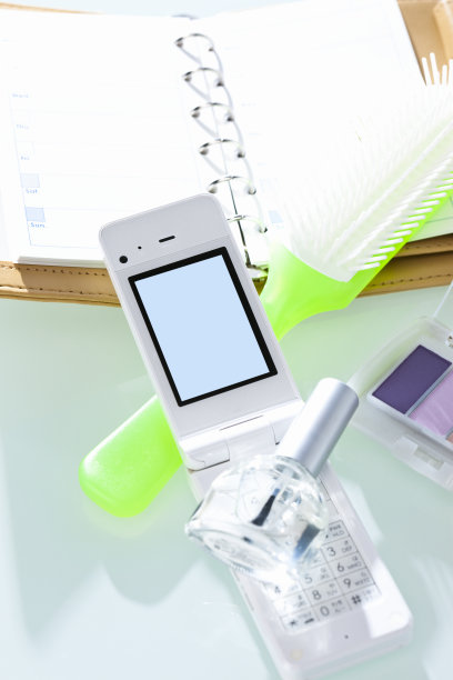 手机和化妆品图片下载