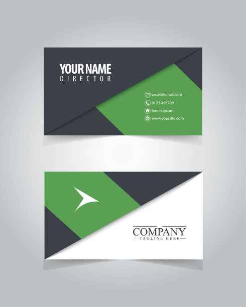 为企业设计名片模板图片下载