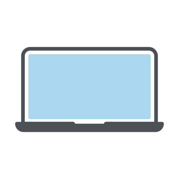 笔记本电脑图标。矢量图图片下载