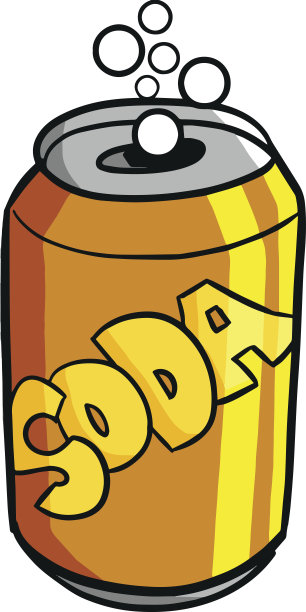 苏打水可以开口的。图片下载