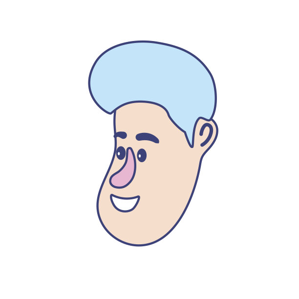 发型设计男子头像图片下载