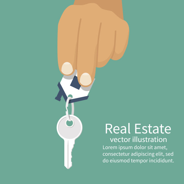 手里拿着家里的钥匙。图片下载