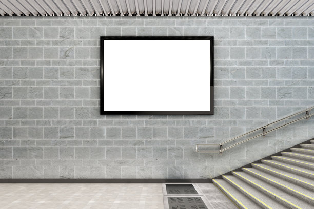 空白广告看板海报图片下载