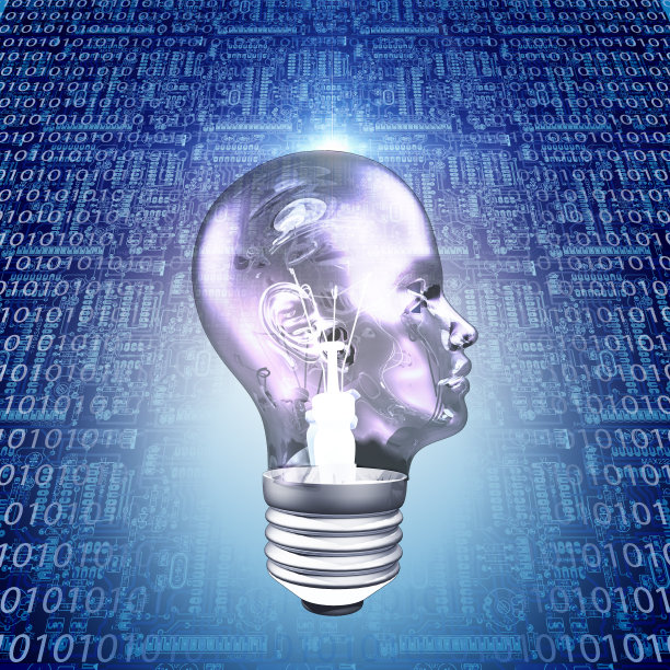 头部灯泡图片下载