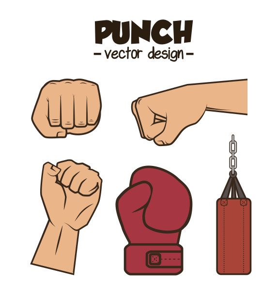 拳击锦标赛拳击孤立图片下载