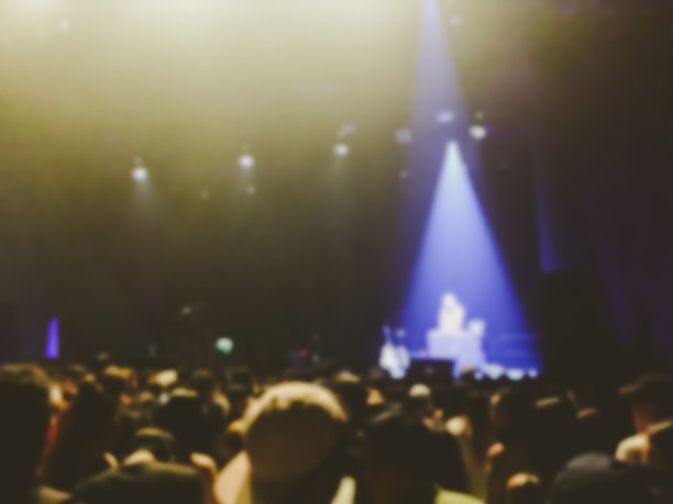抽象模糊的音乐会在小俱乐部。图片下载