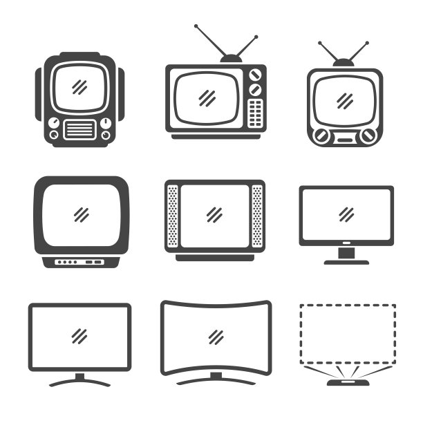 电视图标合集图片下载