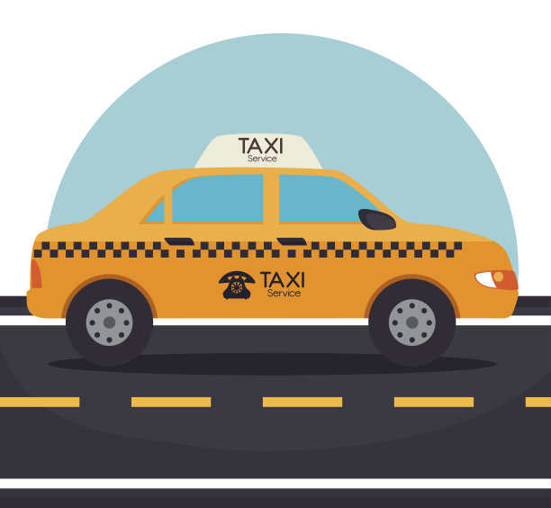 出租车服务设计图片下载